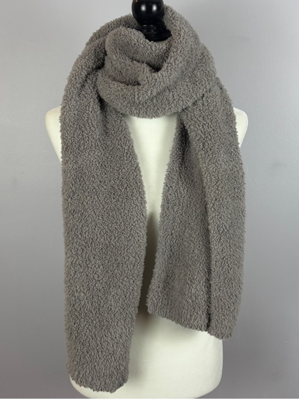 Winter grey barefoot dream scarf